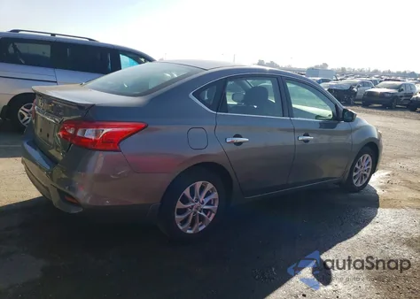 2017 Nissan Sentra S из США, поврежденный, VIN 3N1AB7AP9HY354462